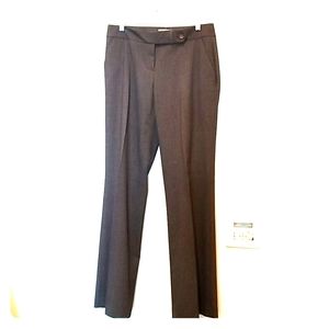 Calvin Klein Charcoal Classic Fit Trousers, size 2